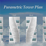 Parametric Tower (White)